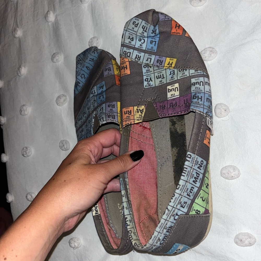 Periodic Table toms women’s shoes